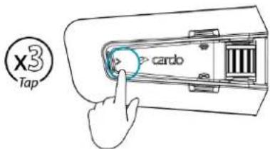 CARDO Packtalk Edge - ÉCOUTER LA RADIO FM - 5