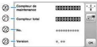 BABY LOCK Verve - Réglages généraux - 3