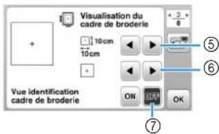 BABY LOCK Verve - Réglages de broderie - 1