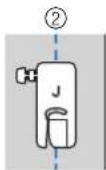 BABY LOCK Verve - ■Modification de la position de l'iguille - 2