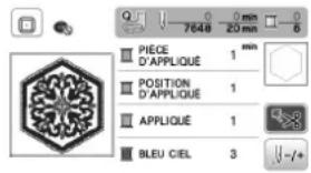 BABY LOCK Verve - Broderie de motifs d'appliqués - 1