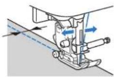 BABY LOCK Verve - ■Modification de la position de l'iguille - 5