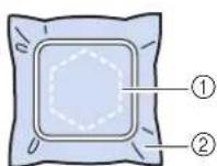 BABY LOCK Verve - Couture de la position d'appliqué sur le tissu de base - 3
