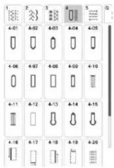 BABY LOCK Solaris 2 - ■Écrans de Sélection de Point - 4