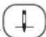 BABY LOCK Solaris 2 - ④ Touche « Position de l'Aiguille » - 1