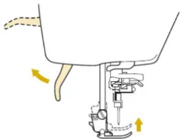 BABY LOCK Solaris 2 - Retrait du Pied-de-biche - 2