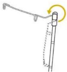 BABY LOCK Solaris 2 - Assemblage du Support pour Porte-bobines - 4
