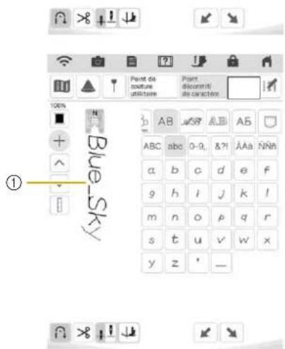 BABY LOCK Solaris 2 - Pressez abc, puis entrez « ky ». - 2