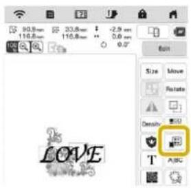 BABY LOCK Altair - Combaison de motifs - 3