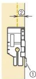 BABY LOCK Altair - Assemblage d'un rabat de 1/4" / pouce - 1