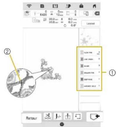 BABY LOCK Altair - Motifs de broderie - 1