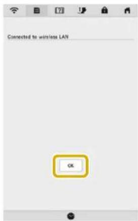 BABY LOCK Altair - Lorsque le message suivant s'affiche, appuyez sur - 2