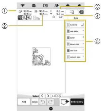 BABY LOCK Altair - MODIFICATION DES MOTIFS - 1