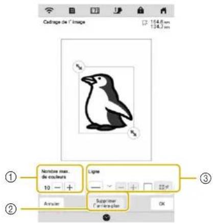 BABY LOCK Altair - Créer un motif avec conversion d'une illustration - 9