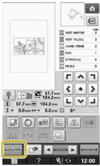 BABY LOCK Aerial - Appuyez sur AJOUTER - 1
