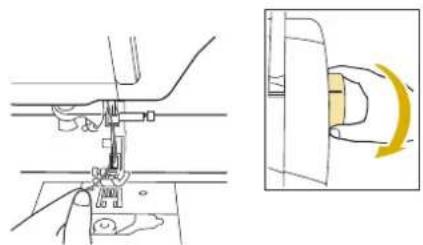 BABY LOCK Aerial - ■ Quand une Tension n'est pas Appliquée au Fil de la Canette - 2