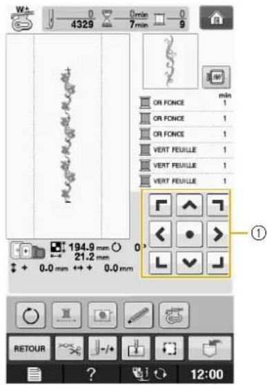 BABY LOCK Aerial - Fixez le cadre de broderie à la machine, puis appuyez sur - 3