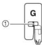 BABY LOCK Aerial - Cousez le long du guide du pied-de-biche. - 2