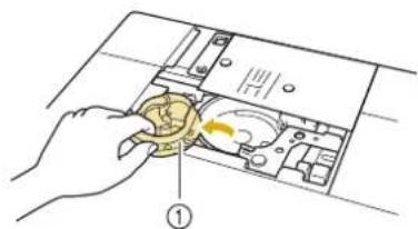 BABY LOCK Aerial - ■Retrait du tissu de la machine - 3