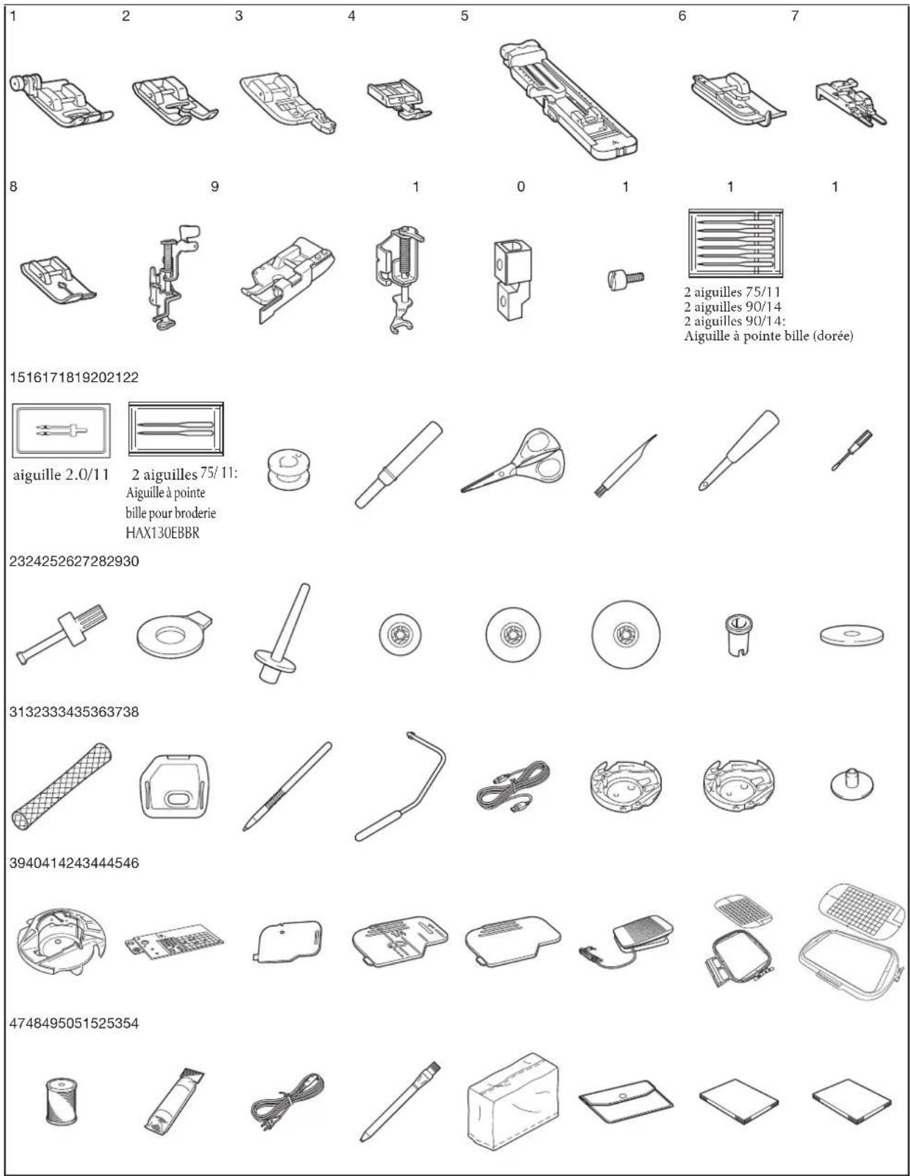 BABY LOCK Aerial - Accessoires Inclus - 1