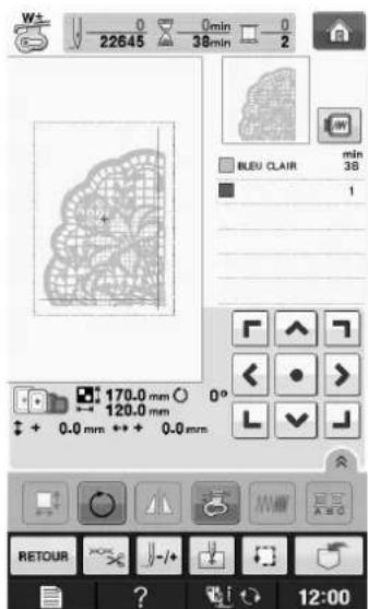 BABY LOCK Aerial - Modifiez le motif si nécessaire. - 1