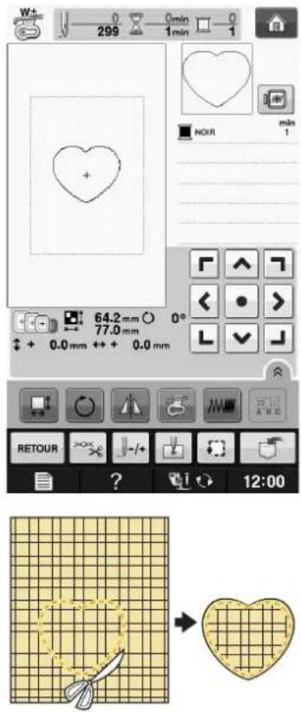 BABY LOCK Aerial - Utilisation d'un Motif d'Encadrement pour Créer un Appliqué (1) - 1
