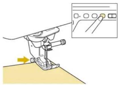 BABY LOCK Aerial - Relevez le pied-de-biche. - 1
