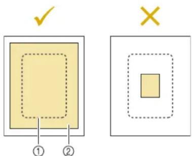 BABY LOCK Aerial - Utilisez un morceau de renfort de broderie plus grand que le cadre de broderie. - 1