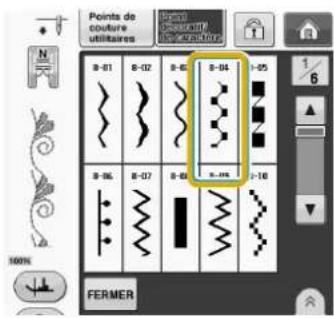 BABY LOCK Aerial - Combinaison de Différents Motifs de Points - 13