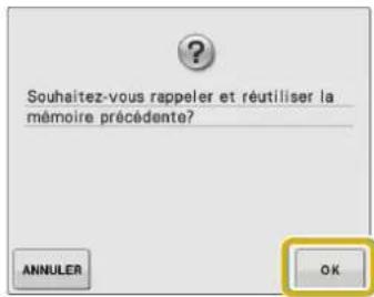 BABY LOCK Aerial - Fixez le cadre de broderie, puis appuyez sur - 2