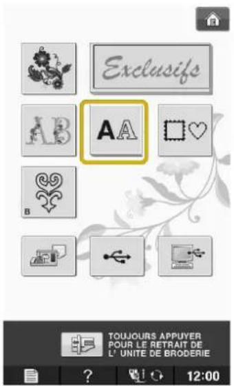 BABY LOCK Aerial - Appuyez sur AA. - 1