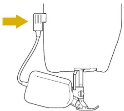 BABY LOCK Aerial - ■ Fixation du Pied à Double Entraînement - 6