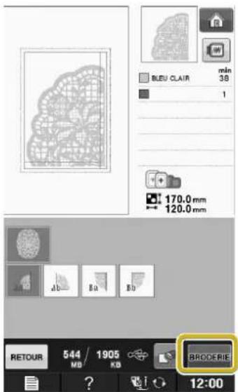 BABY LOCK Aerial - Appuyez sur - 2