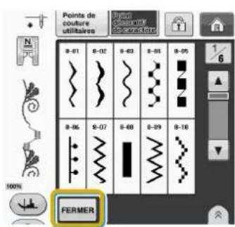 BABY LOCK Aerial - Combinaison de Différents Motifs de Points - 16