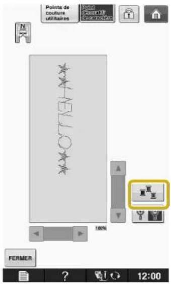 BABY LOCK Aerial - Appuyez sur pour modifier la couleur du fil en rouge, bleu ou noir sur l'image. - 1