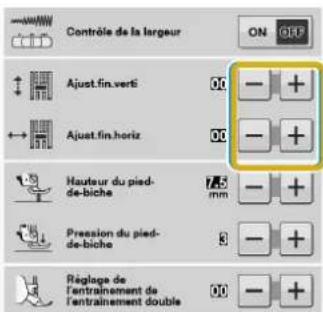 BABY LOCK Aerial - Réglages - 6