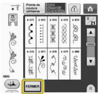 BABY LOCK Aerial - Combinaison de Différents Motifs de Points - 8