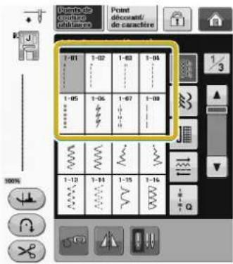 BABY LOCK Aerial - Sélectionnez un point. - 1