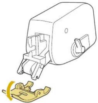 BABY LOCK Aerial - ■ Fixation/Retrait du Pied - 2