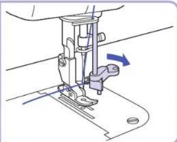 BABY LOCK Accomplish - Utilisation de l'enfileur automatique - 4