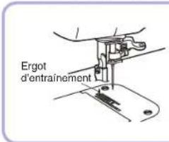 BABY LOCK Accomplish - Entraînement par ergot (pour les tissus difficiles à manipuler) - 4