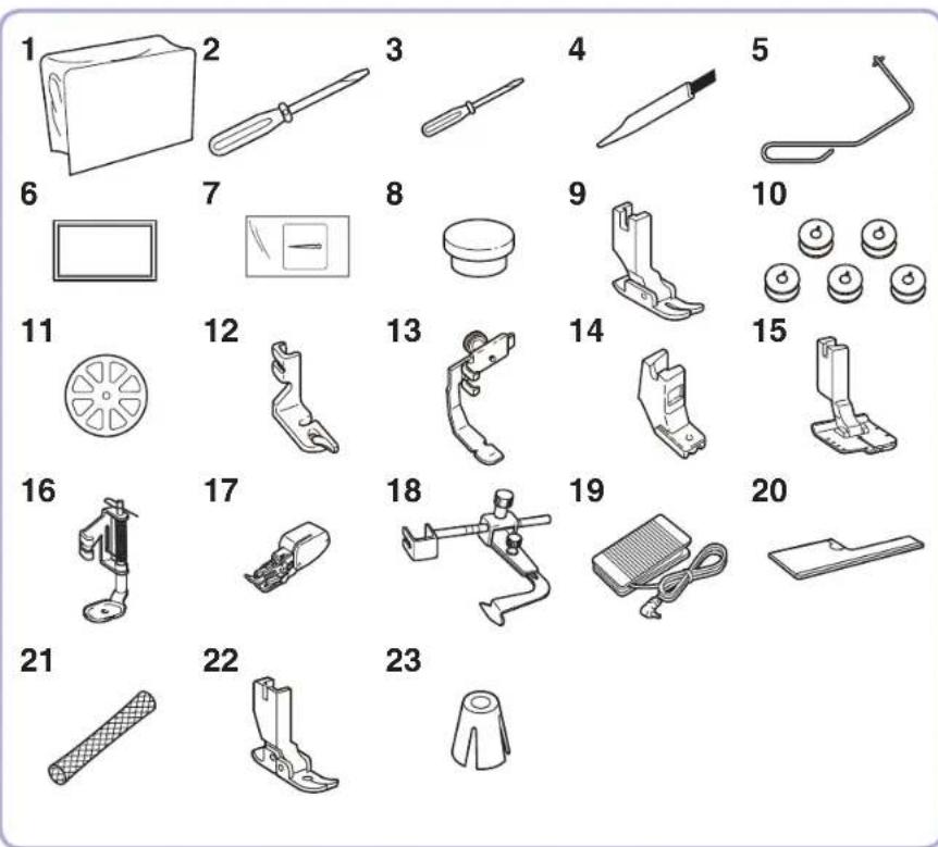 BABY LOCK Accomplish - Accessoires - 1
