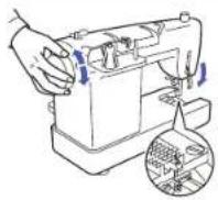 BABY LOCK Accomplish - Changing the Feed Pin - 2