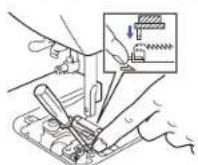 BABY LOCK Accomplish - Changing the Feed Pin - 5