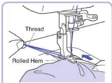 BABY LOCK Accomplish - Rolled Hem Foot - 4