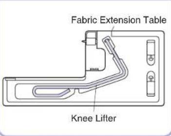 BABY LOCK Accomplish - Knee Lifter - 3