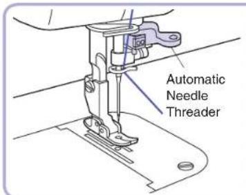 BABY LOCK Accomplish - Using the Automatic Needle Threader - 1