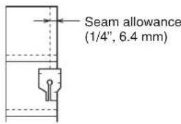 BABY LOCK Accomplish - 1/4" Foot - 1