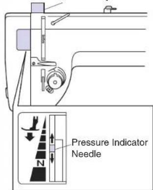 BABY LOCK Accomplish - Presser Foot Pressure Adjustment Dial - 1