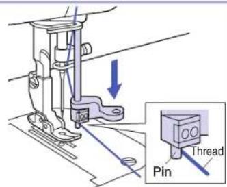 BABY LOCK Accomplish - Using the Automatic Needle Threader - 2